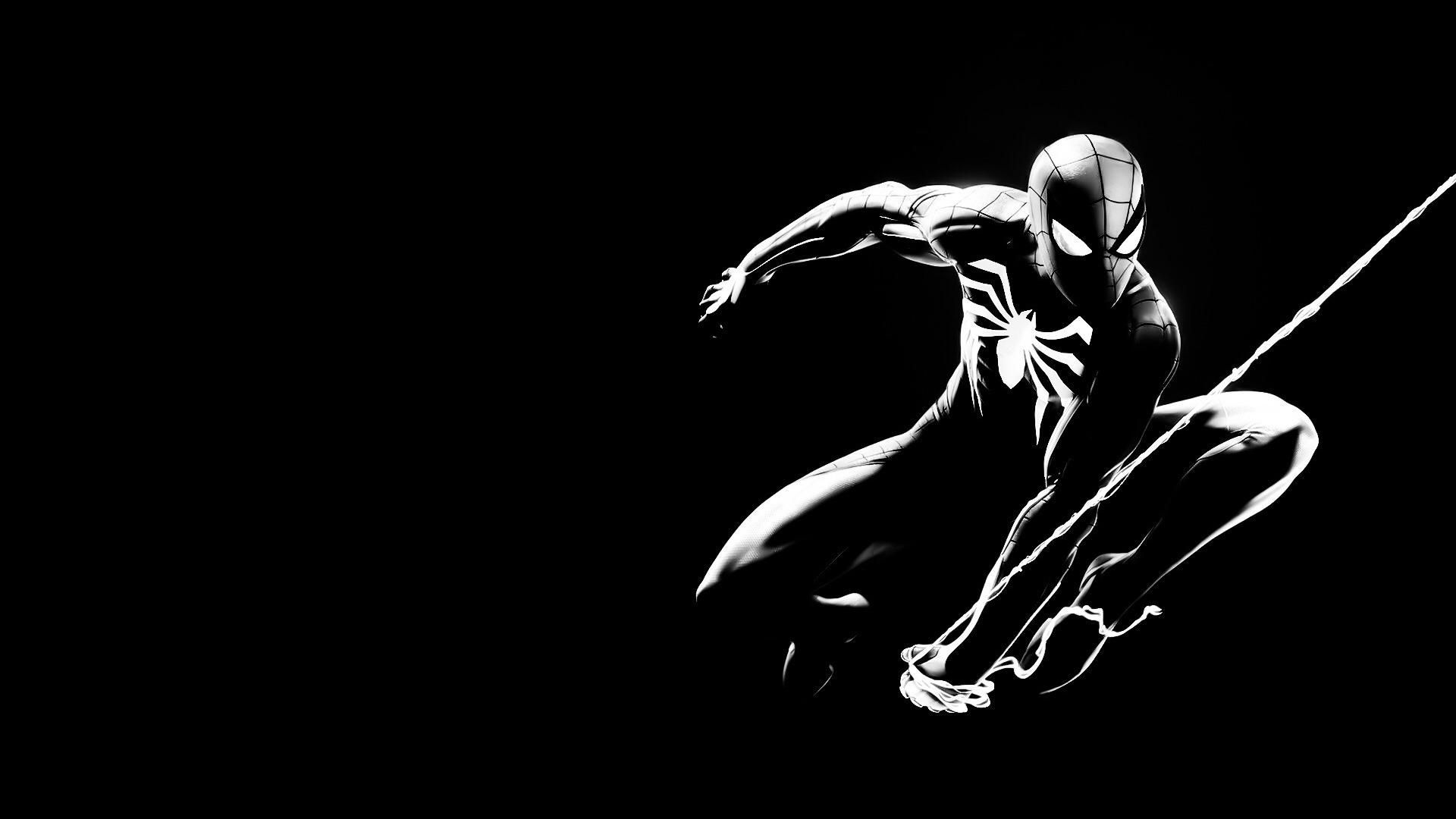 Black And White Spiderman Wallpapers