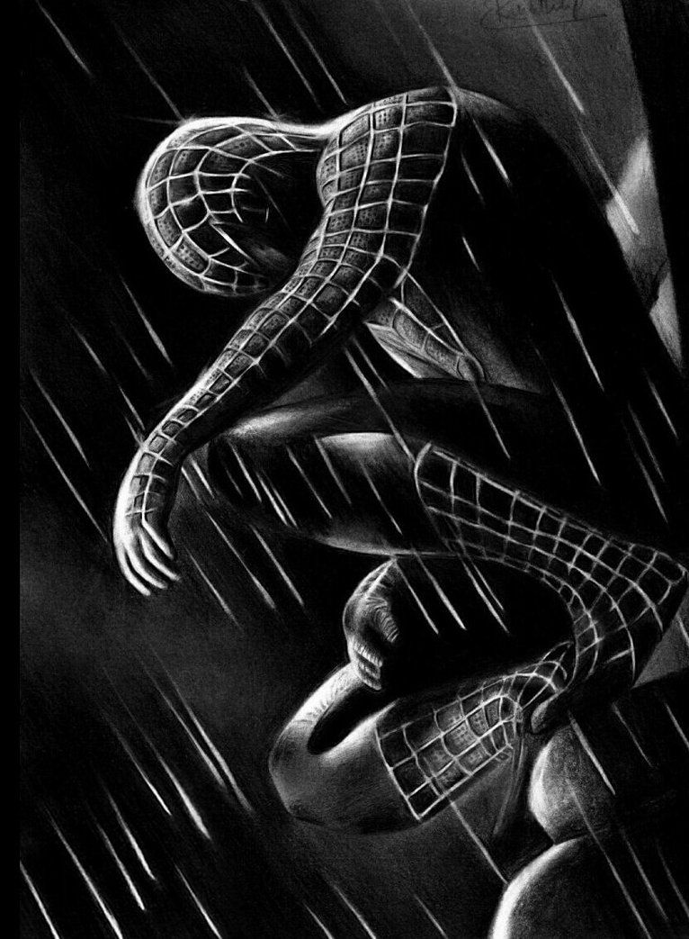 Black And White Spiderman Wallpapers