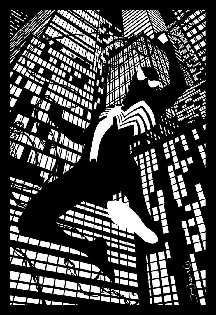 Black And White Spiderman Wallpapers