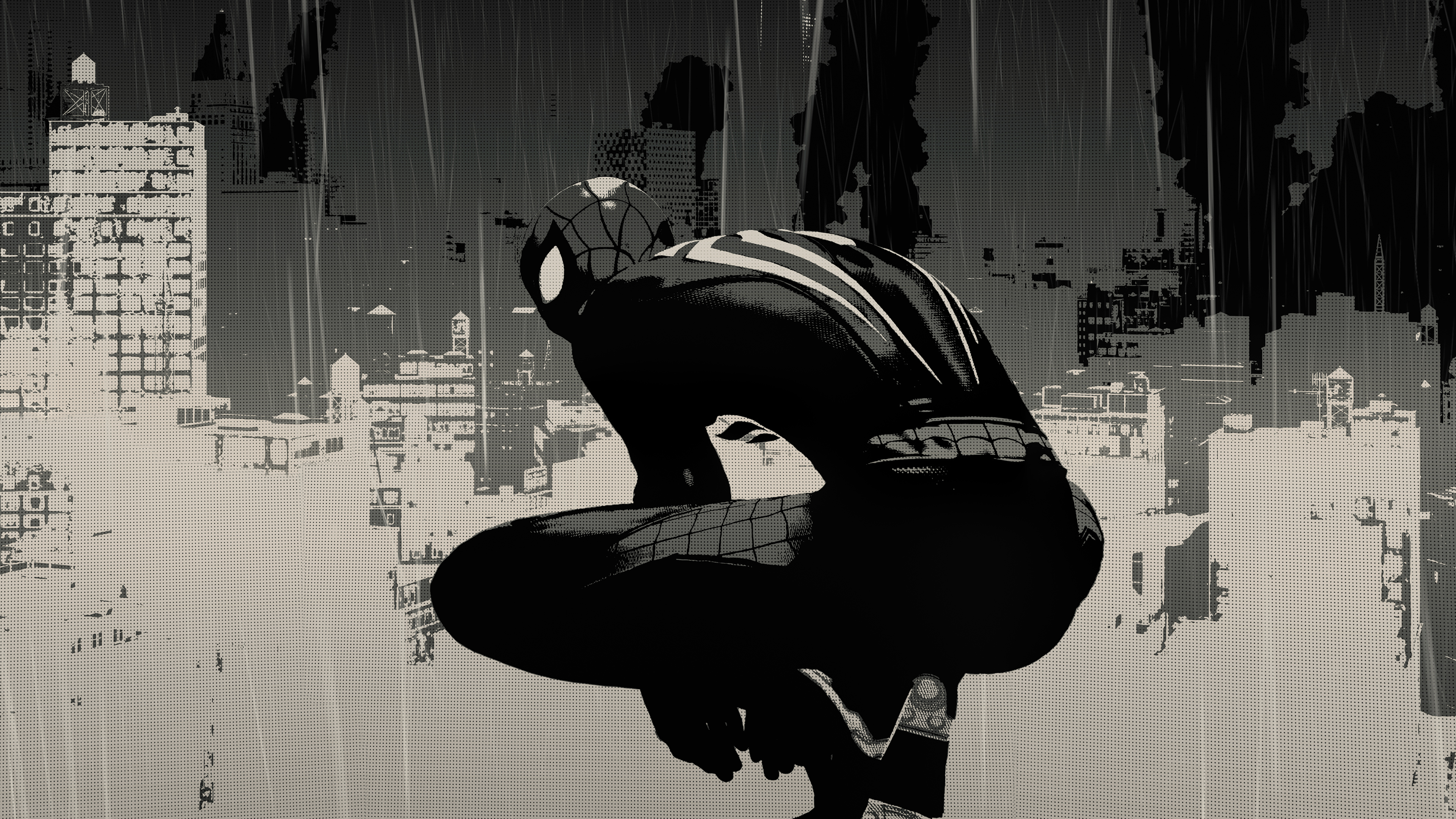 Black And White Spiderman Wallpapers