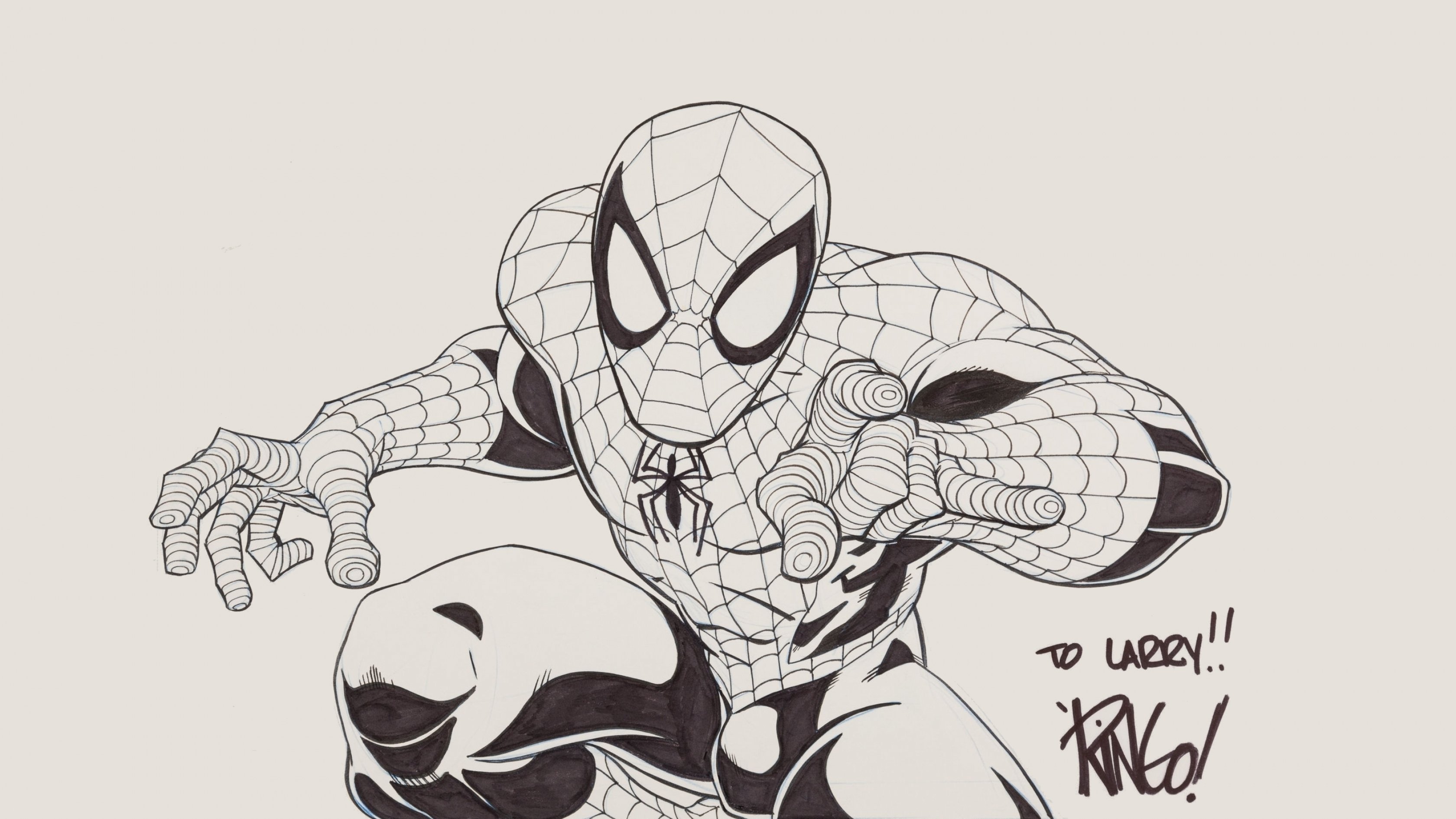 Black And White Spiderman Wallpapers