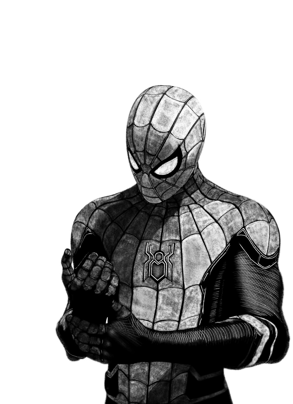 Black And White Spiderman Wallpapers