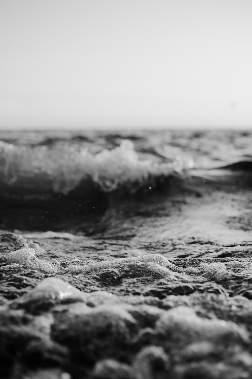 Black And White Wave Wallpapers