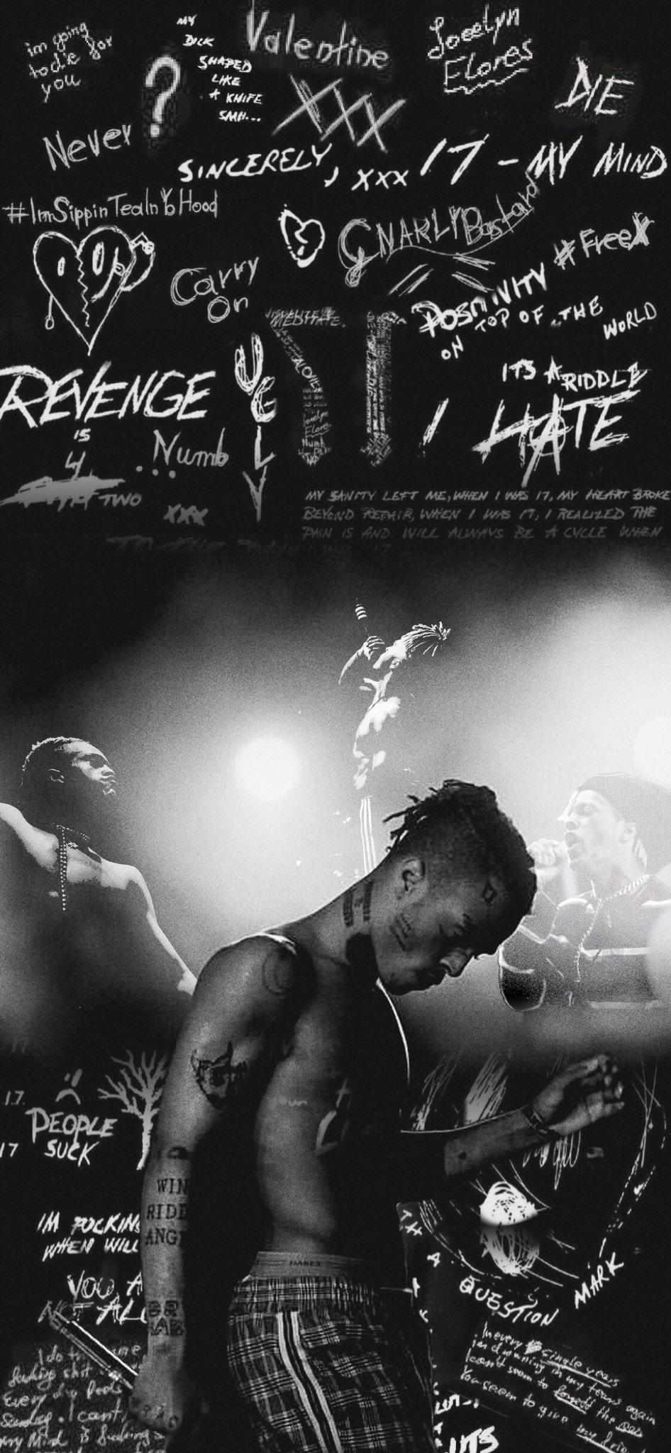 Black And White Xxxtentacion Wallpapers