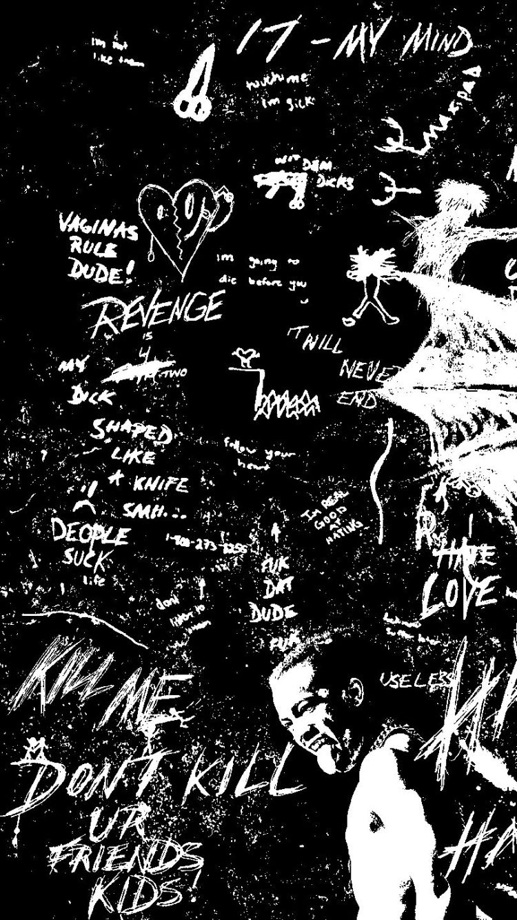 Black And White Xxxtentacion Wallpapers