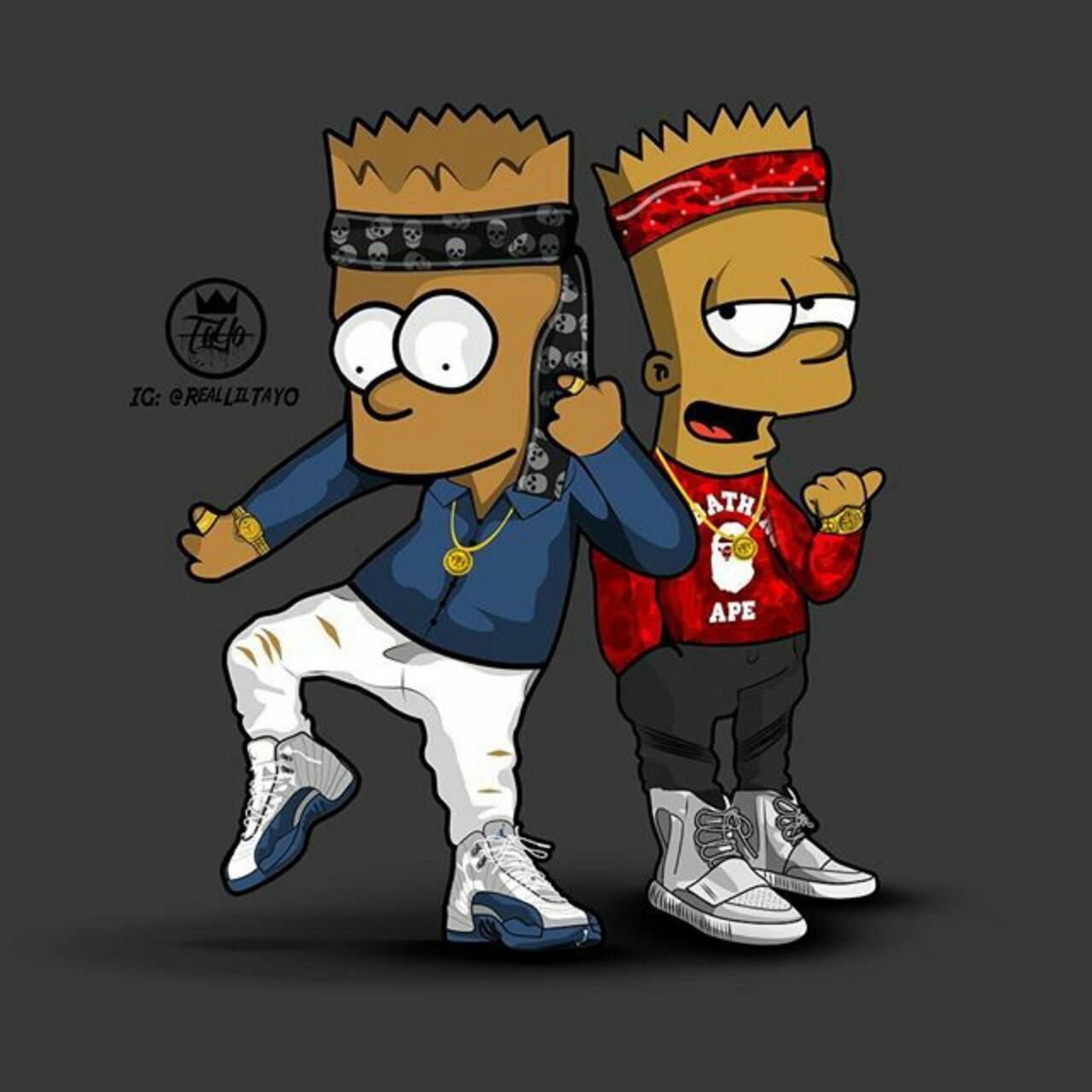 Black Bart Simpson Supreme Wallpapers