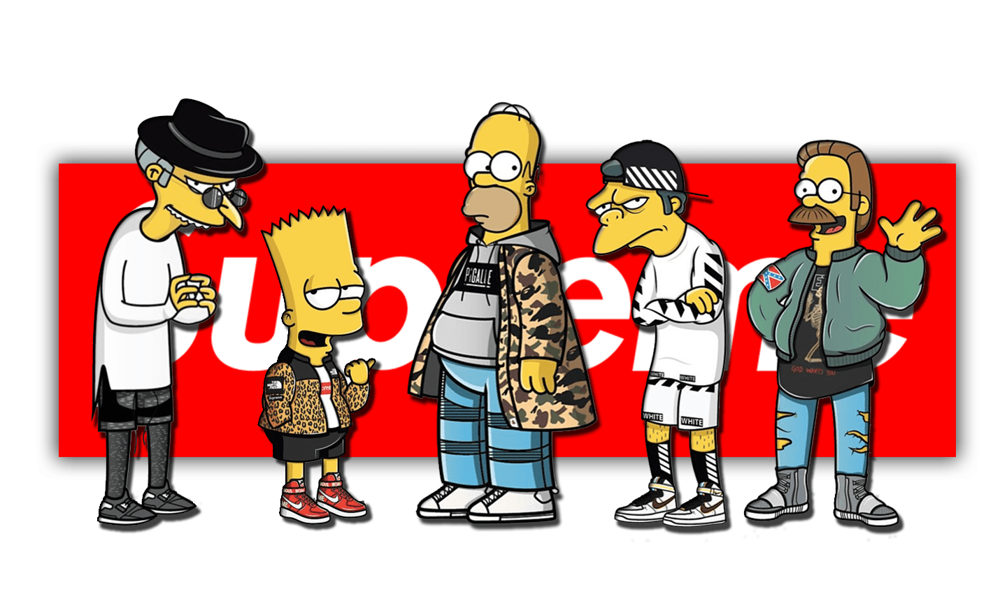 Black Bart Simpson Supreme Wallpapers