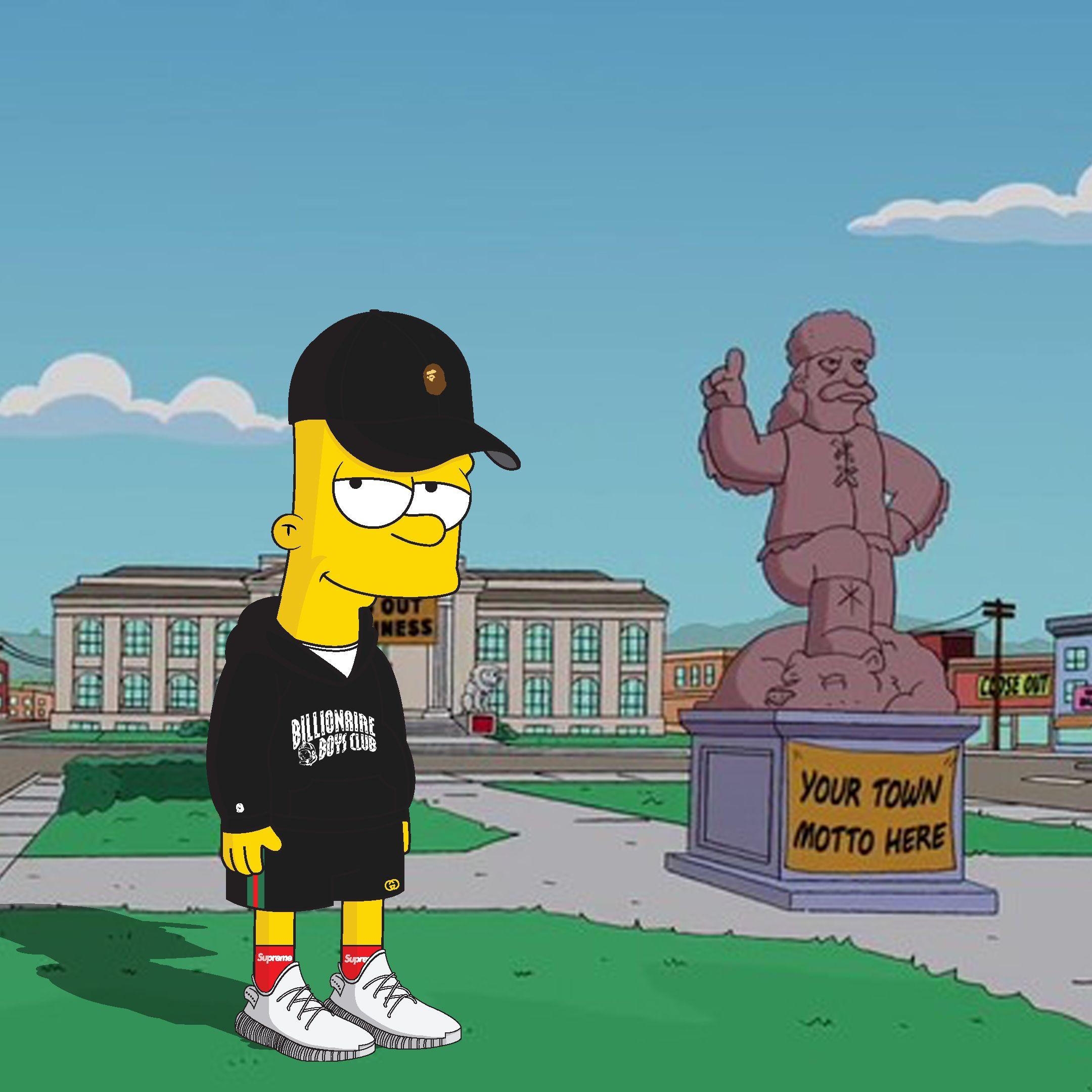 Black Bart Simpson Supreme Wallpapers