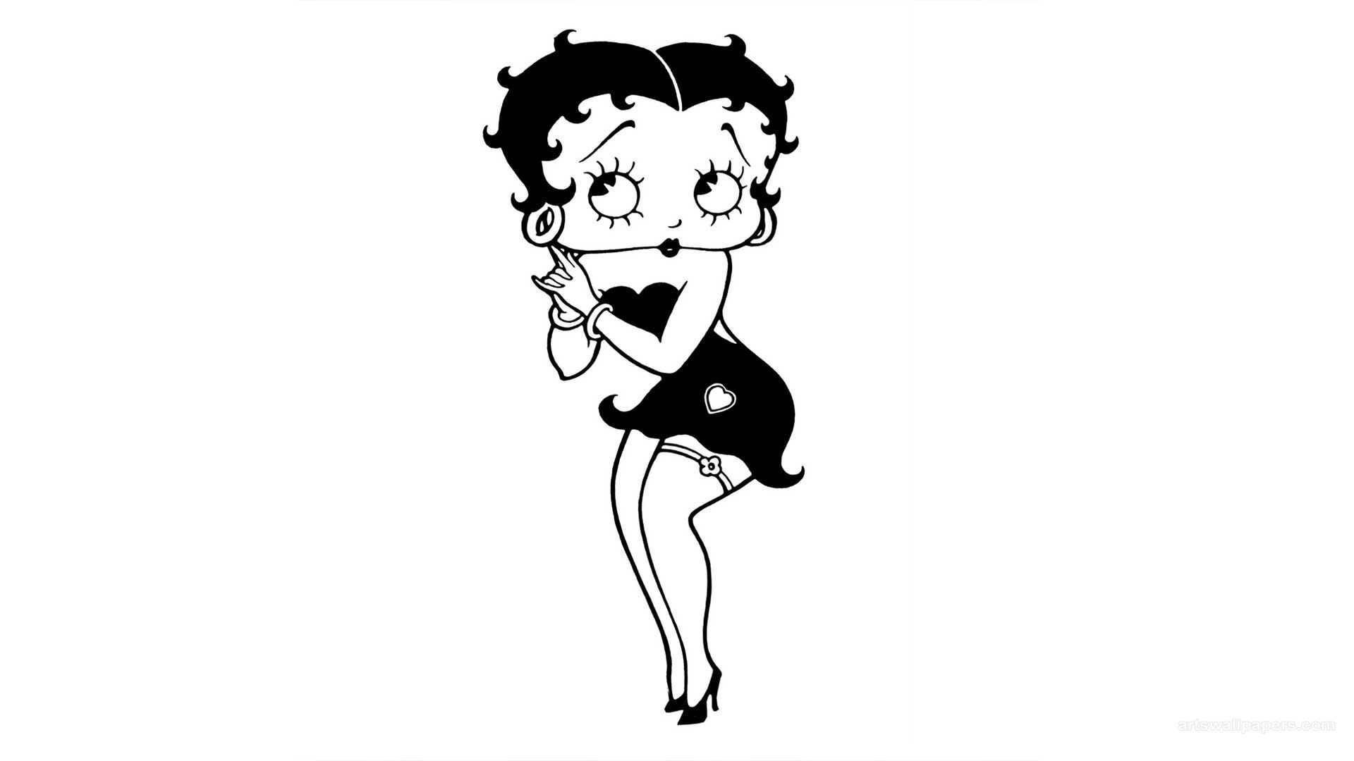 Black Betty Boop Images Wallpapers