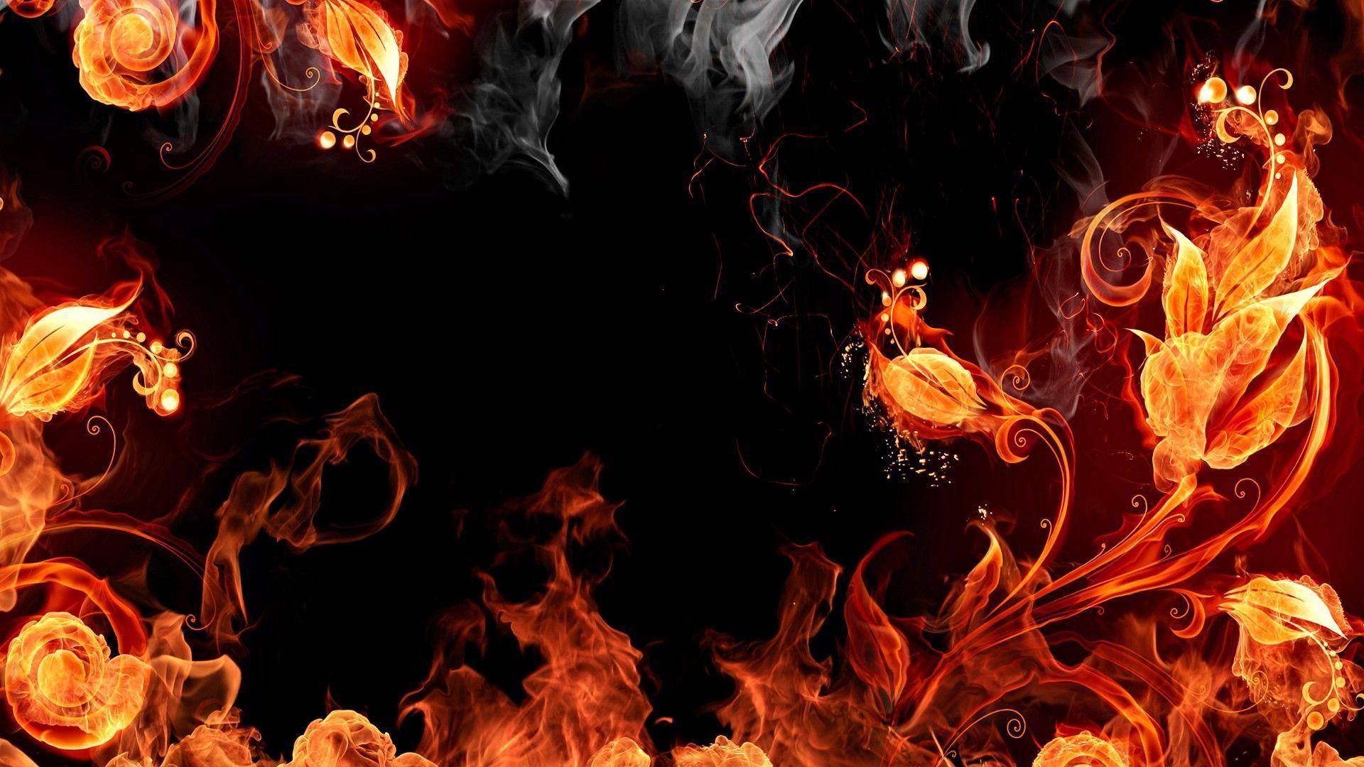 Black Fire Wallpapers