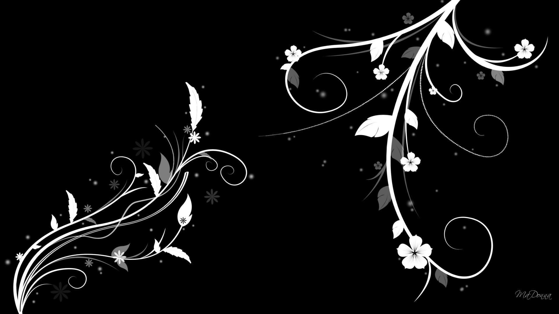 Black Flower Wallpapers