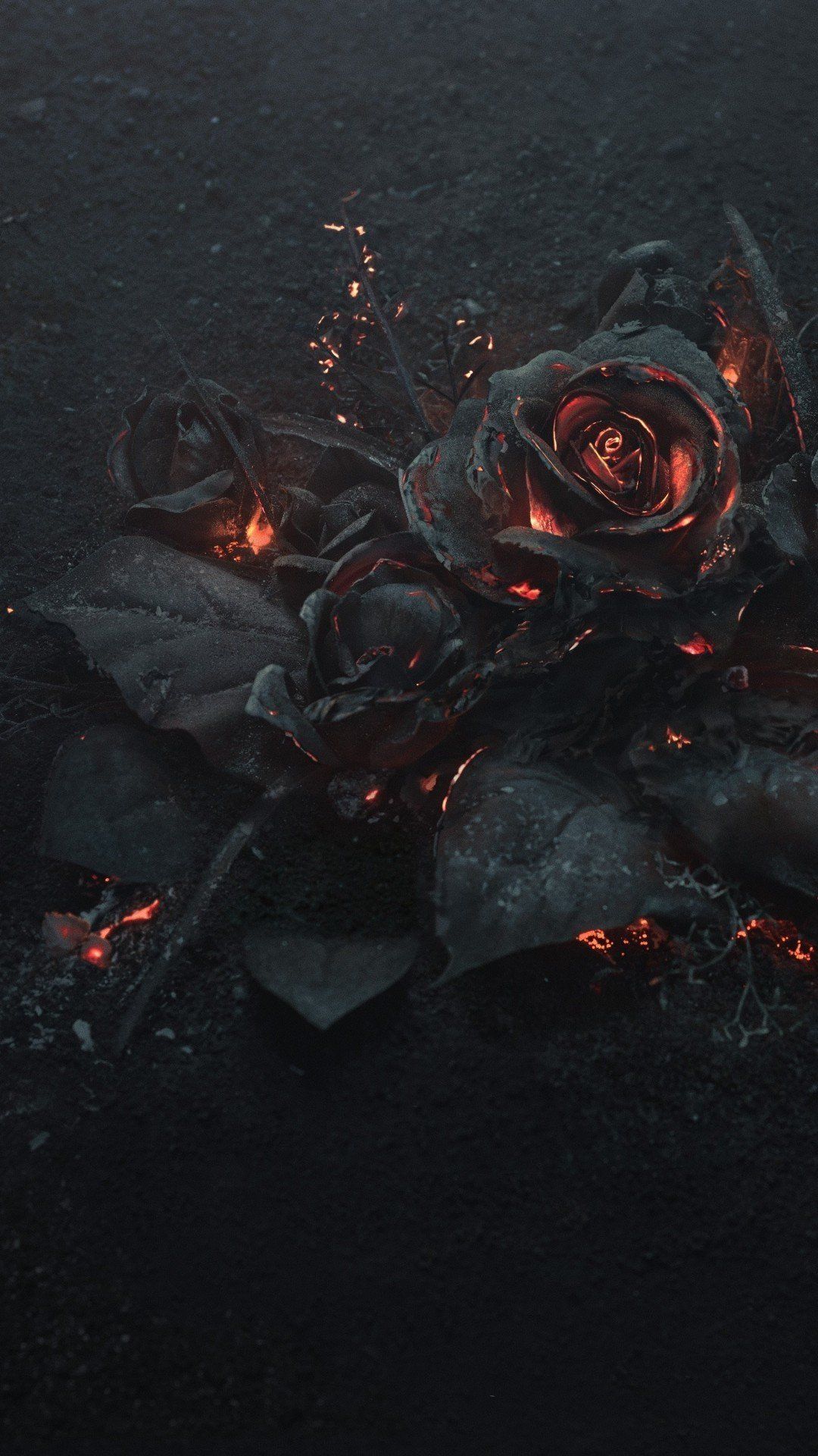 Black Flowers Aesthetic Wallpapers