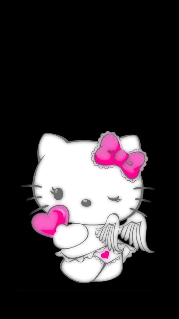 Black Hello Kitty Wallpapers