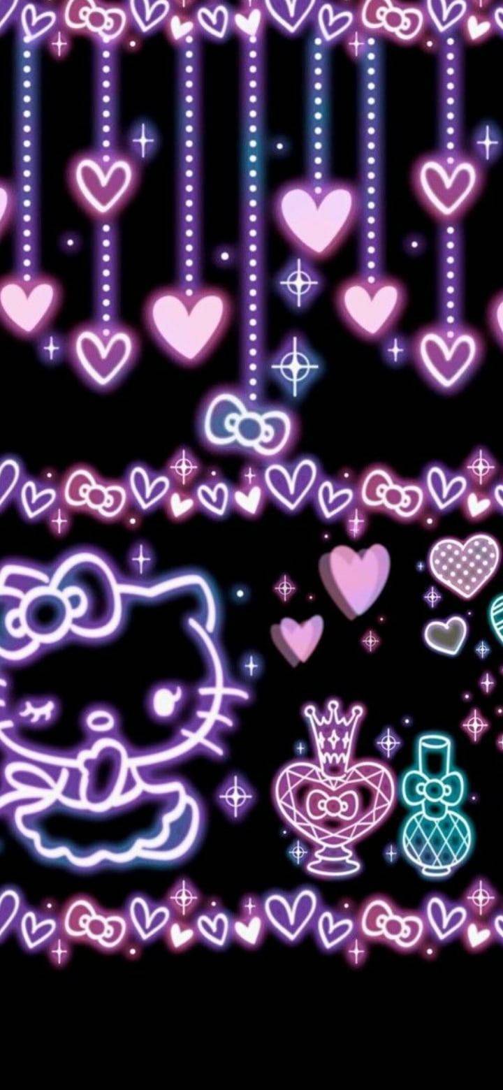 Black Hello Kitty Wallpapers