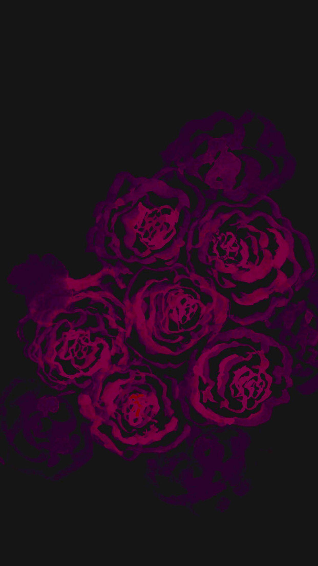 Black Purple Rose Wallpapers