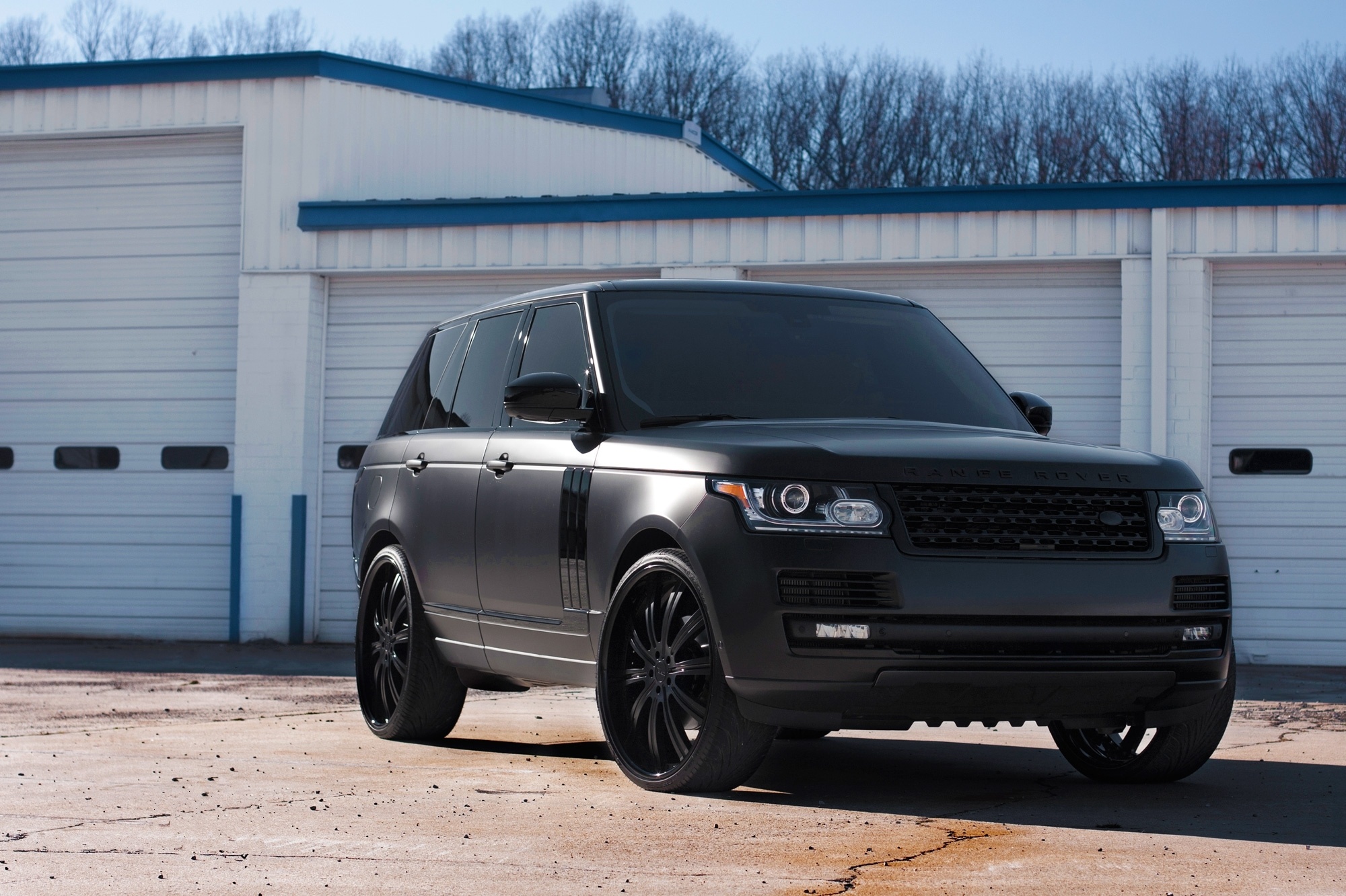 Black Range Rover Wallpapers