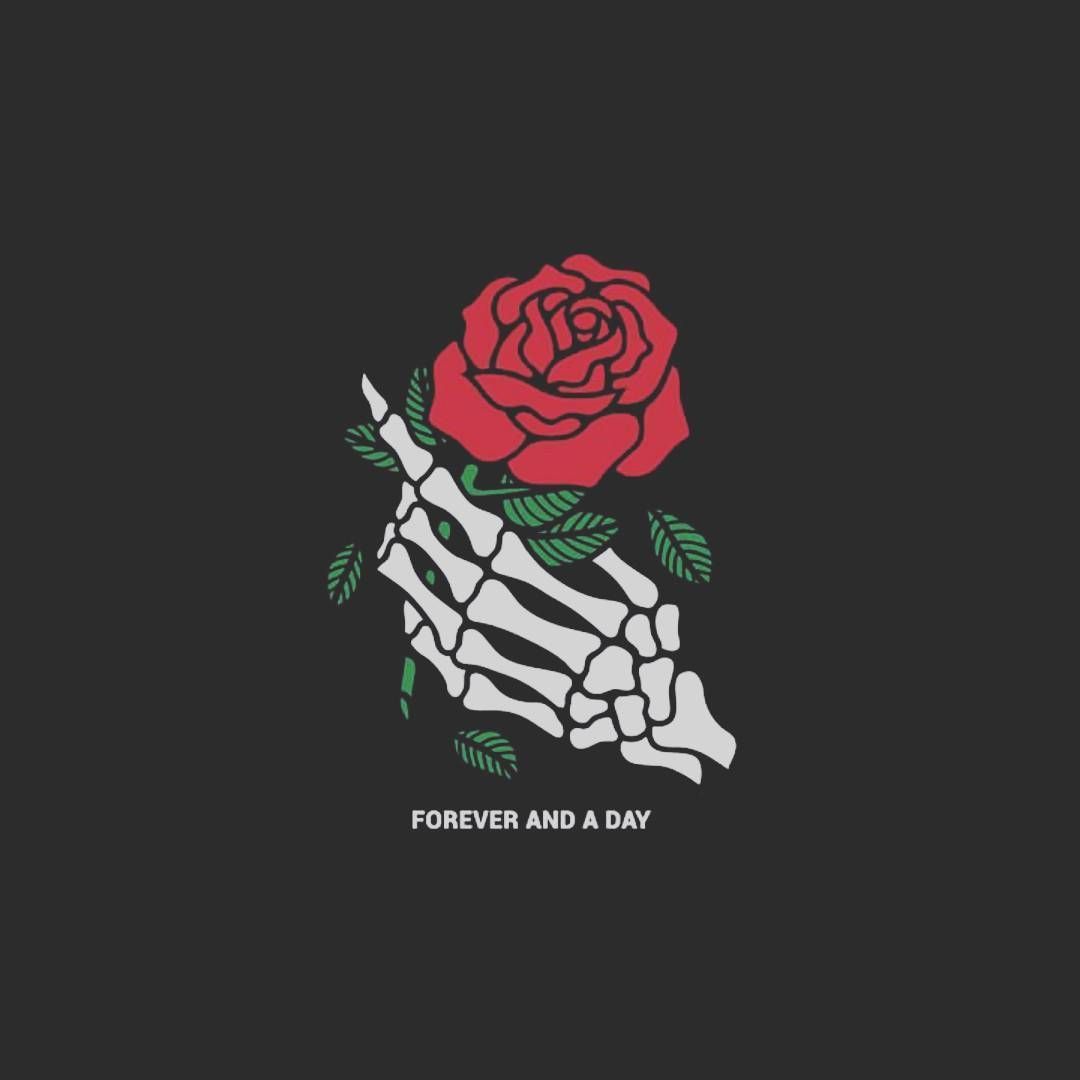 Black Skulls And Roses Wallpapers