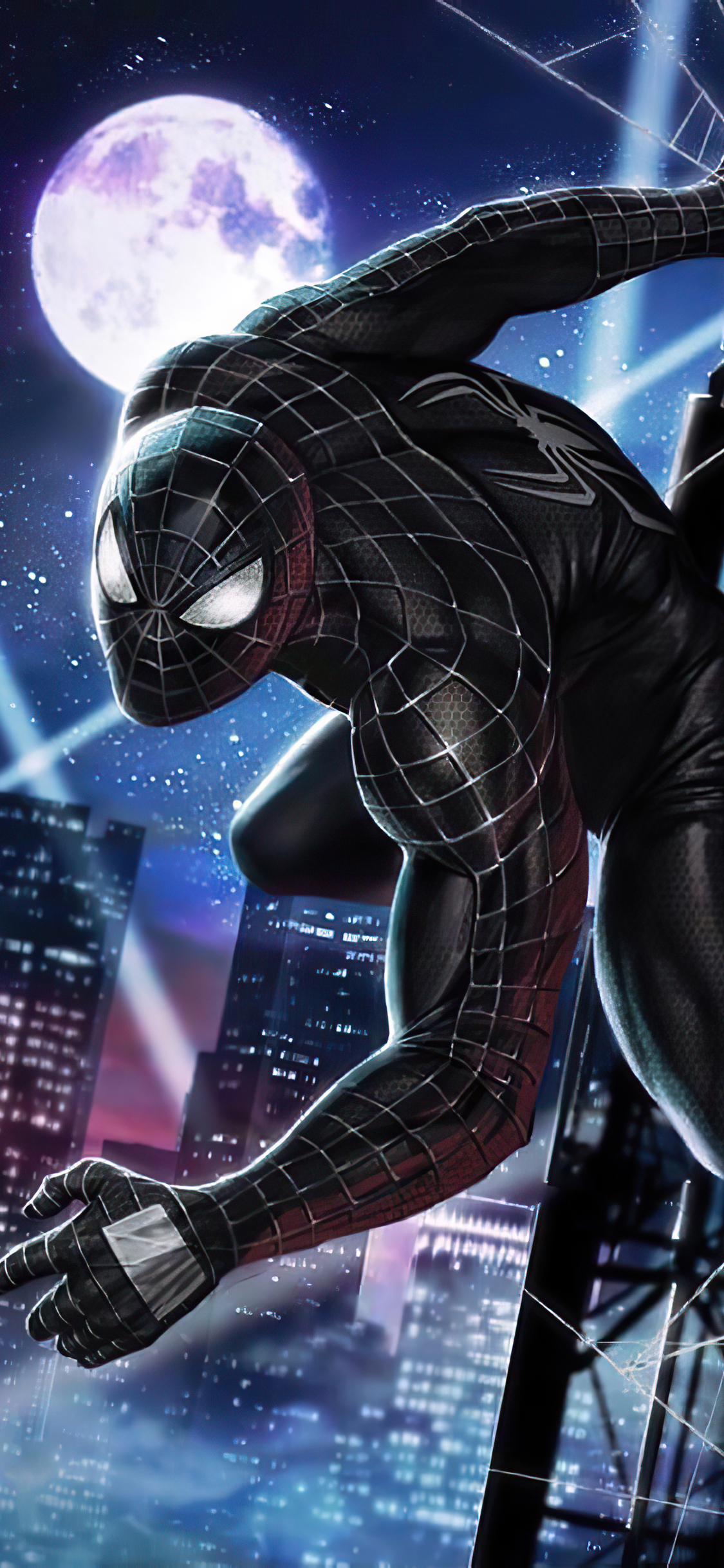 Black Spiderman Iphone Wallpapers