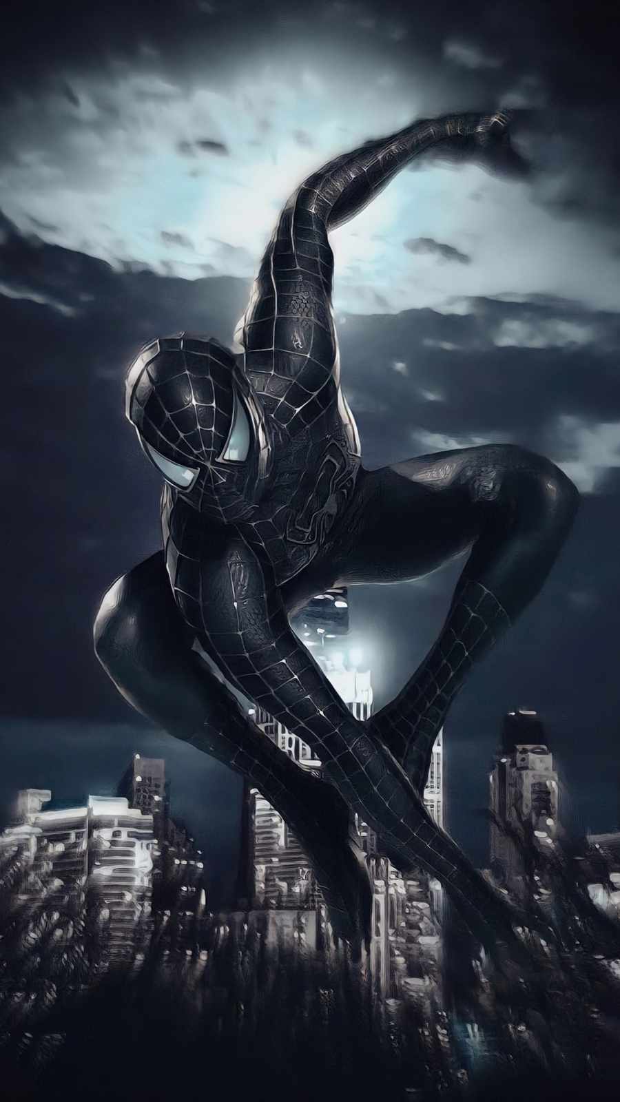 Black Spiderman Iphone Wallpapers