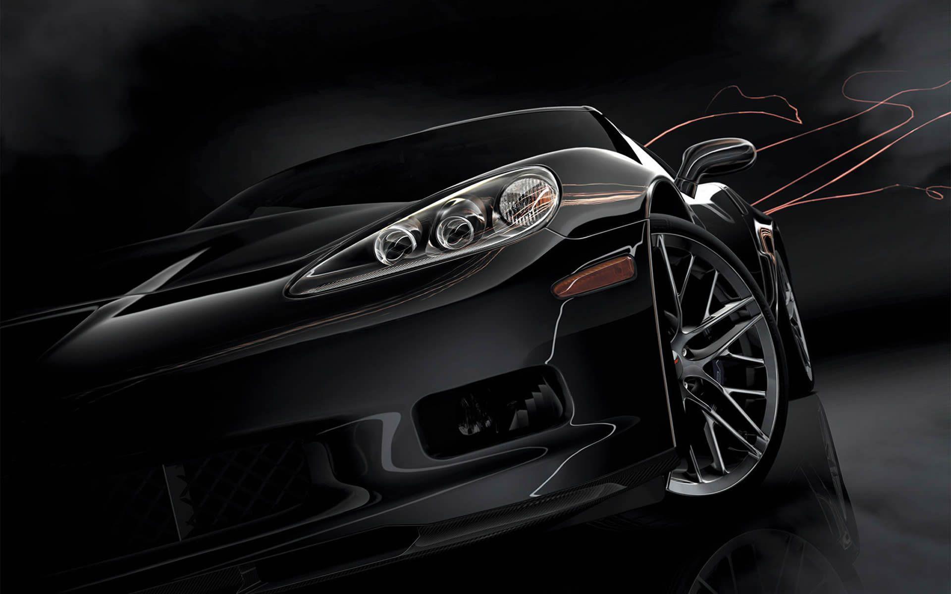 Black Sports Car Wallpapers