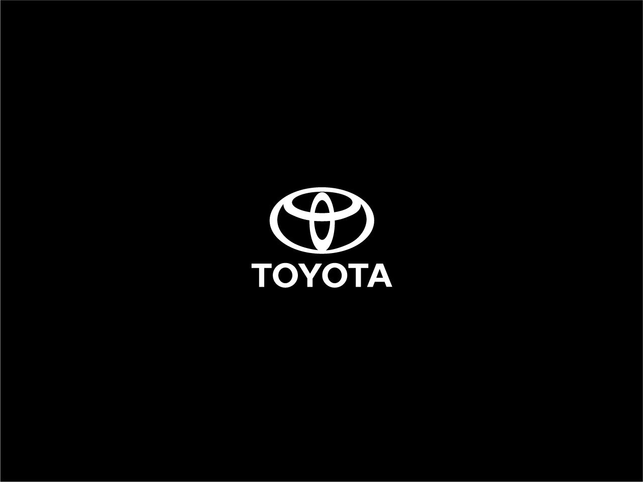 Black Toyota Logo Wallpapers