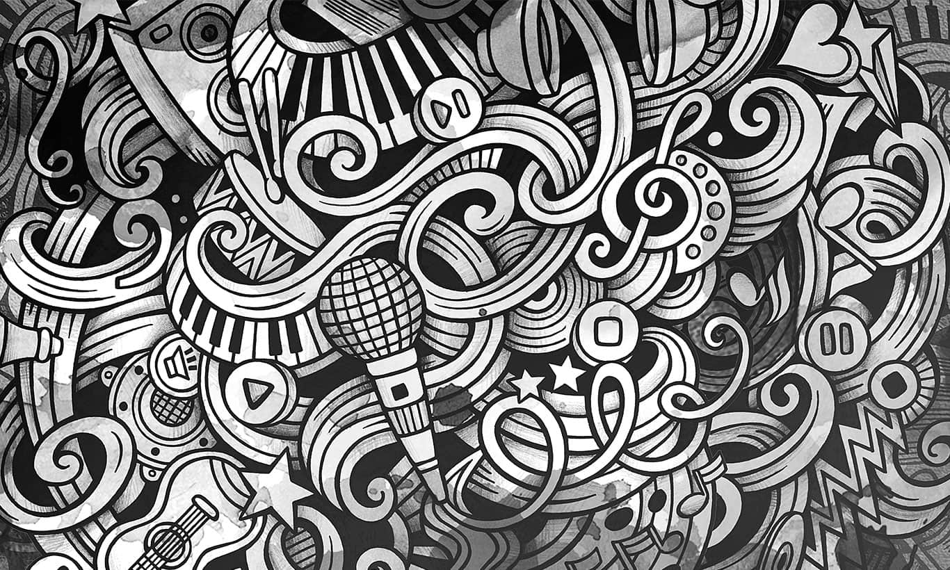 Black White Graffiti Wallpapers