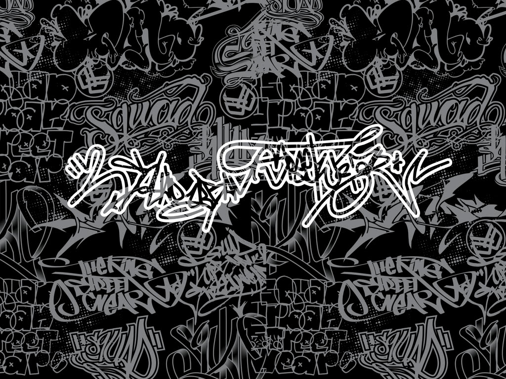 Black White Graffiti Wallpapers