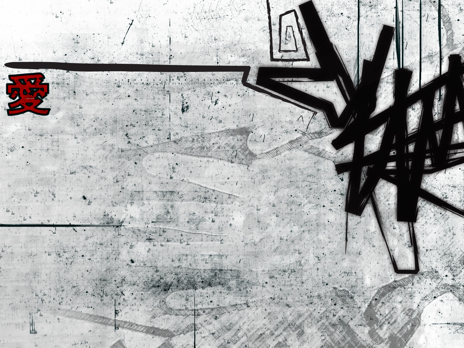 Black White Graffiti Wallpapers