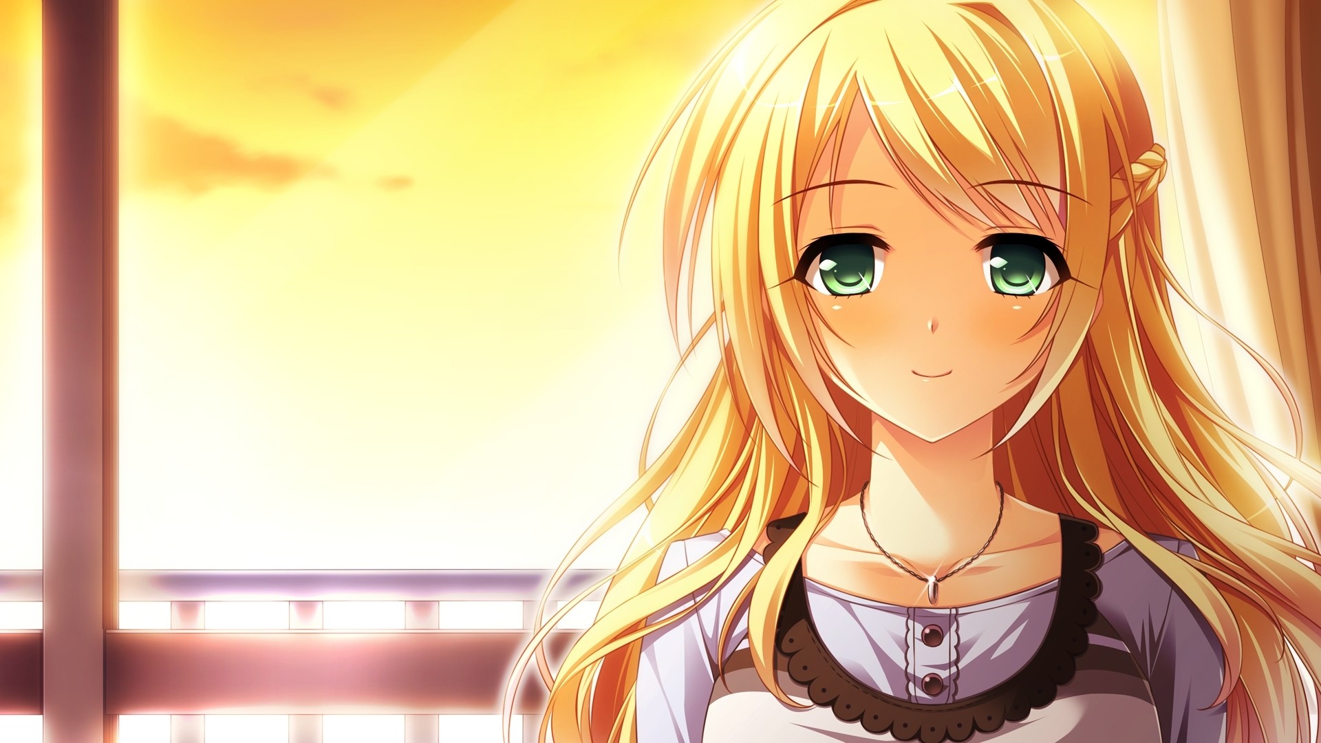 Blond Anime Girl Wallpapers