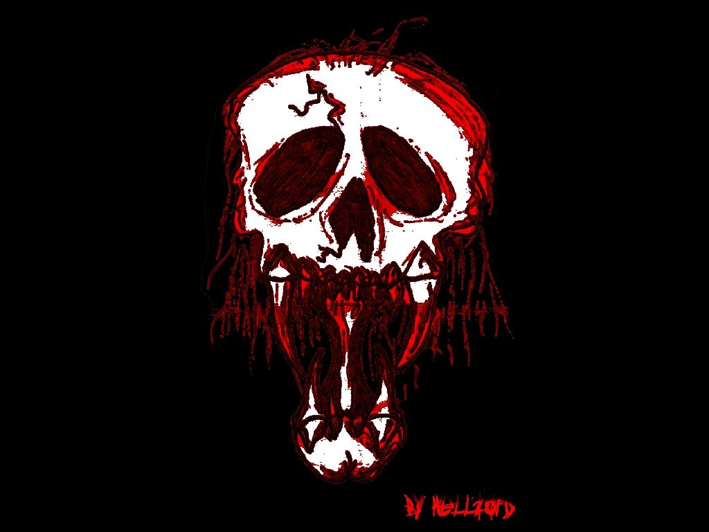 Bloody Skull Wallpapers