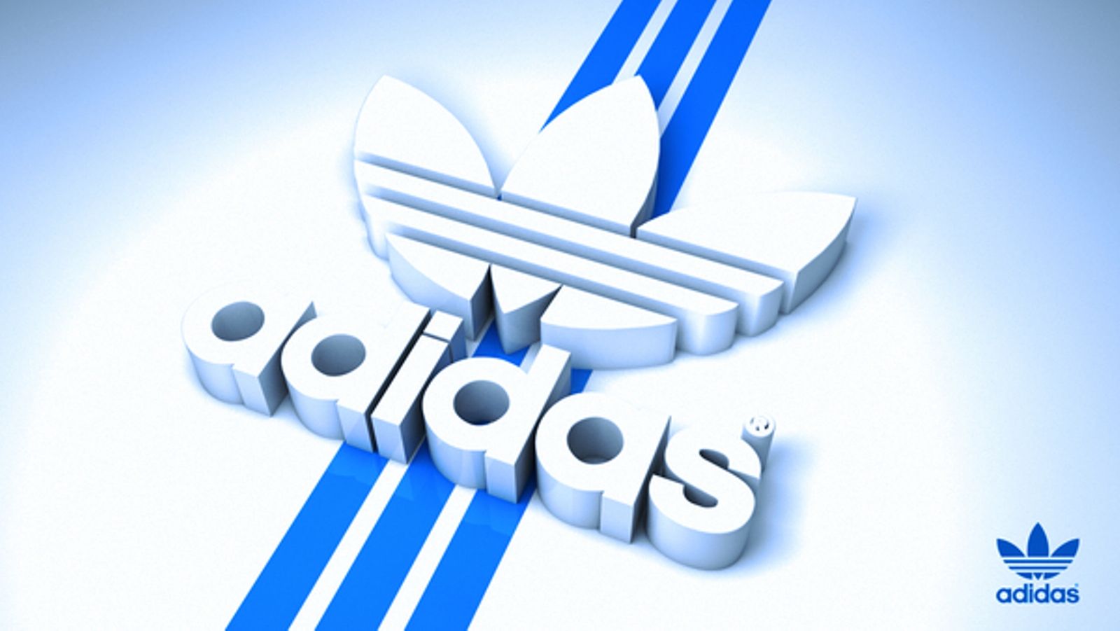 Blue Adidas Logo Wallpapers