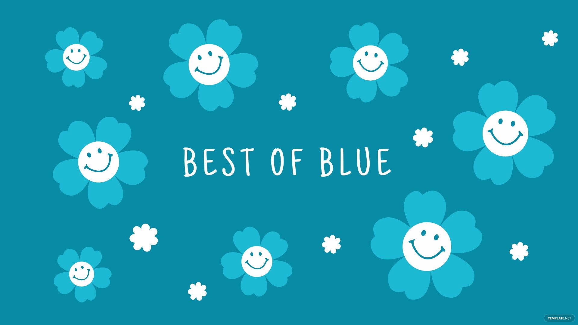 Blue Aesthetic Flowers Wallpapers