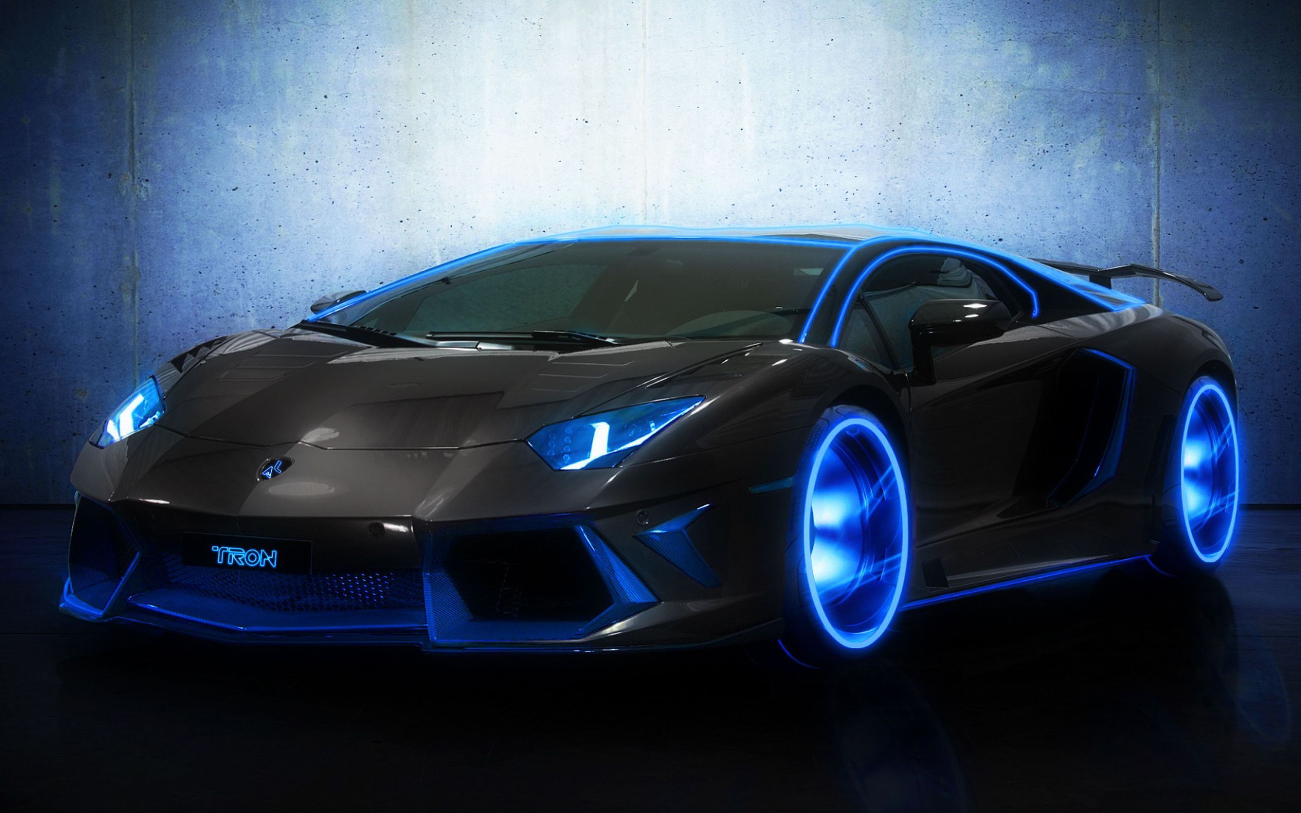 Blue And Black Lambo Wallpapers