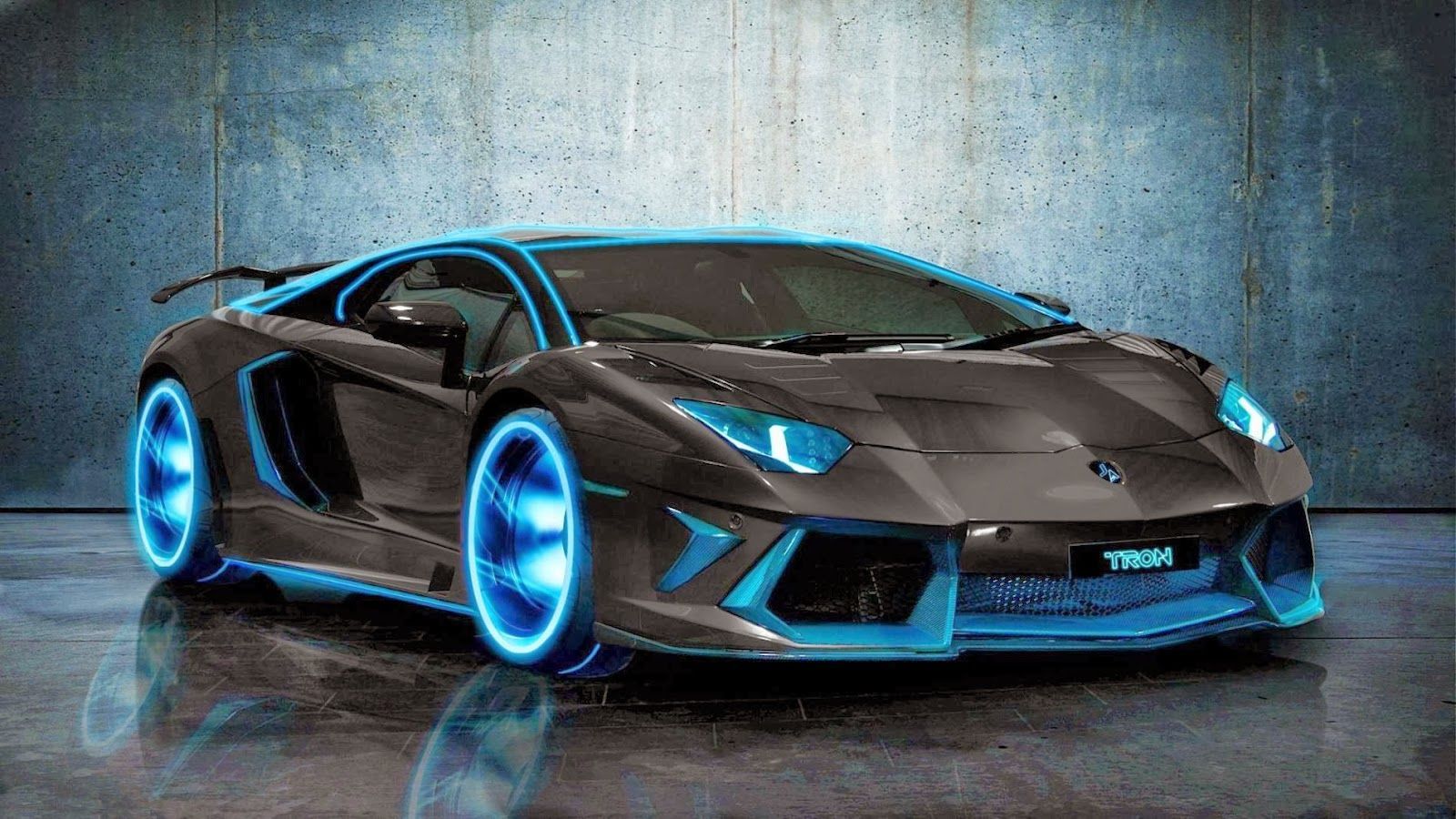 Blue And Black Lambo Wallpapers