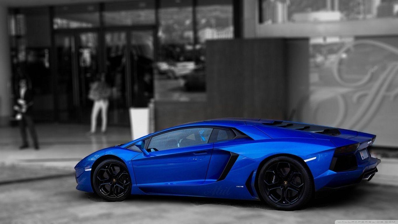 Blue And Black Lambo Wallpapers