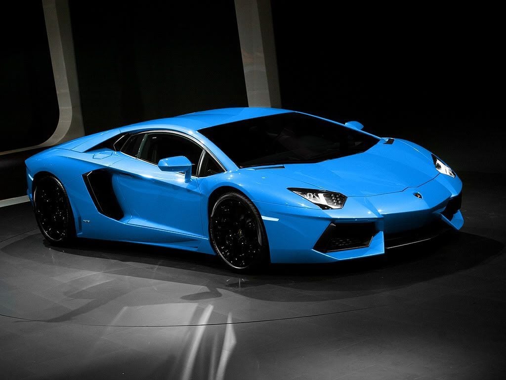 Blue And Black Lambo Wallpapers