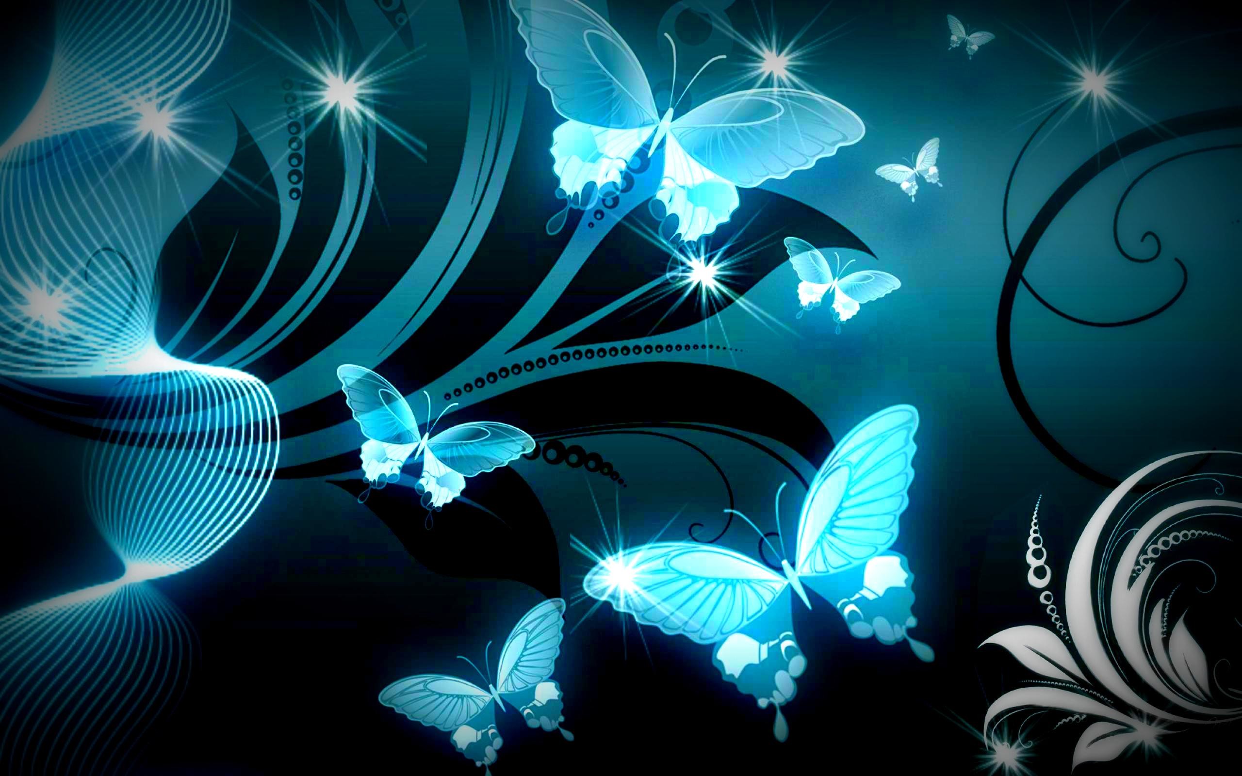 Blue And Pink Butterfly Wallpapers