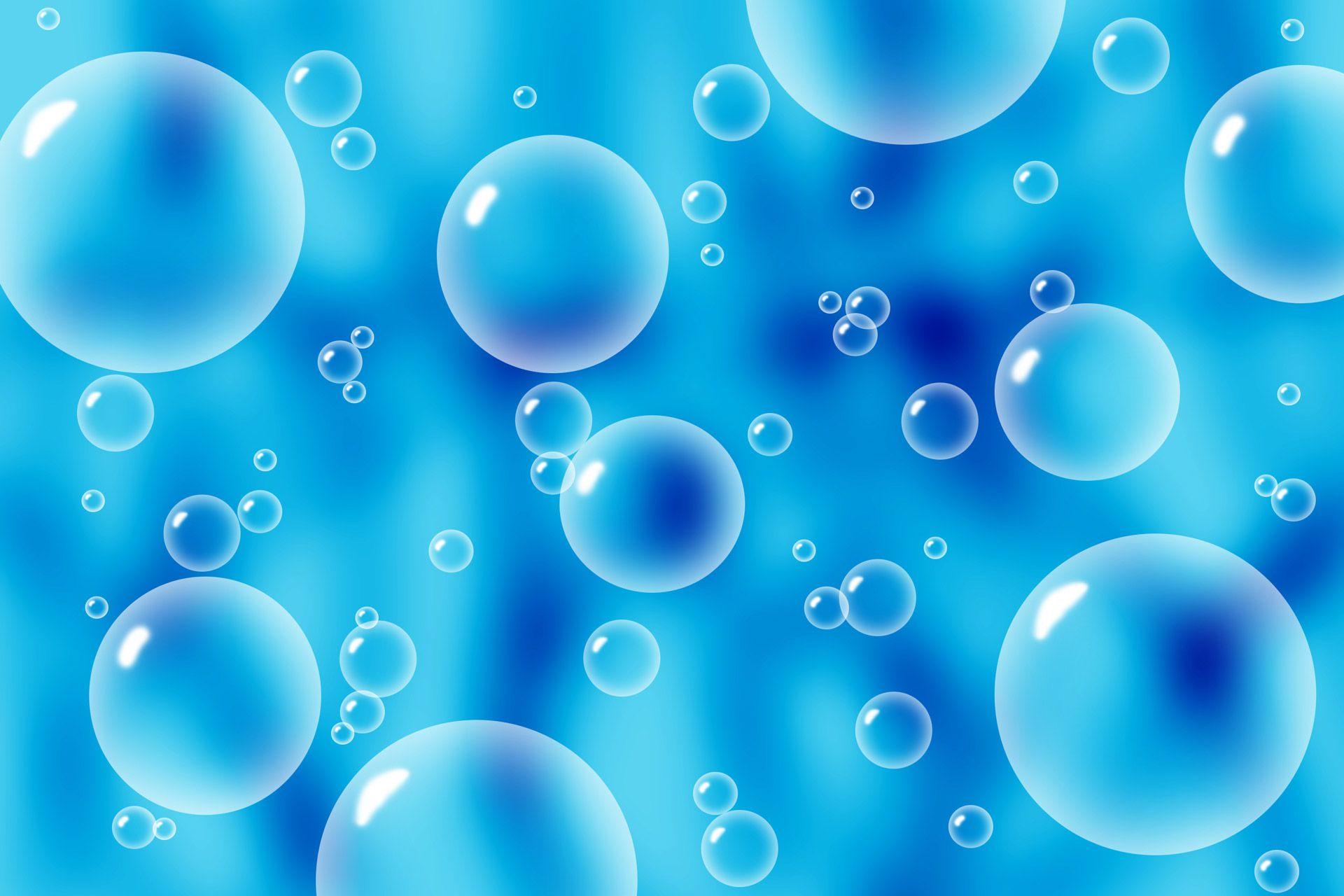 Blue Bubbles Wallpapers