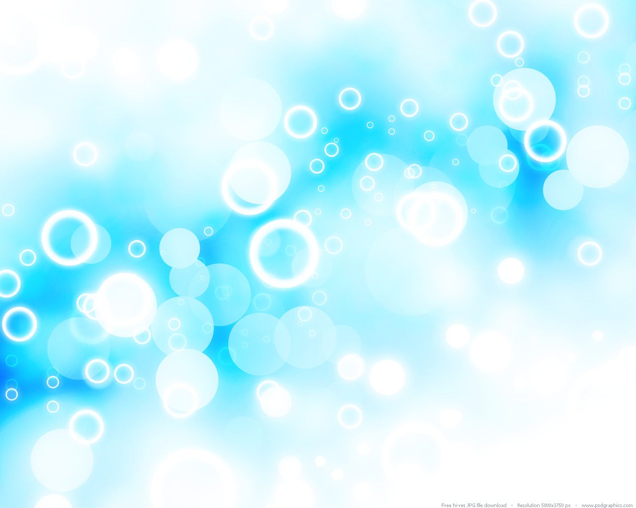 Blue Bubbles Wallpapers