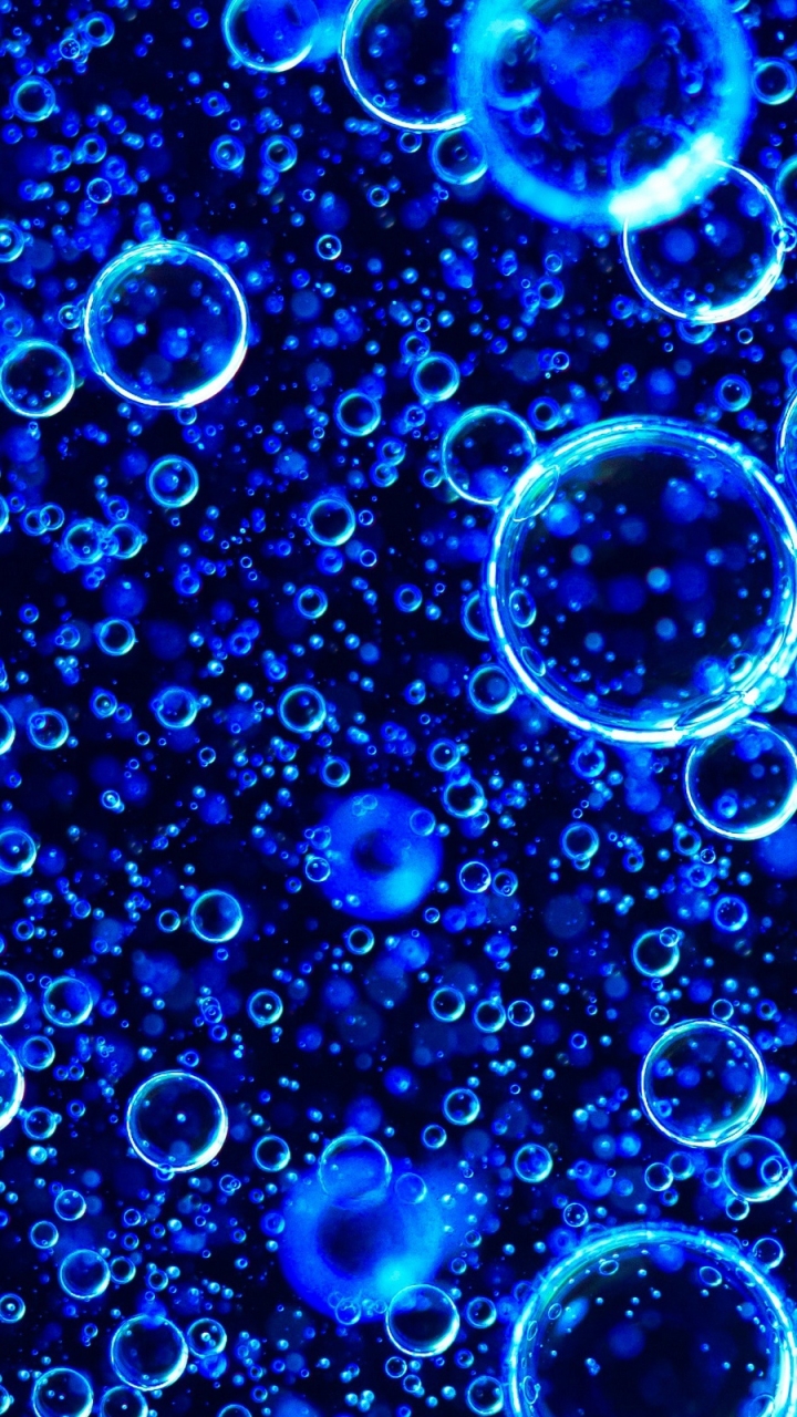 Blue Bubbles Wallpapers