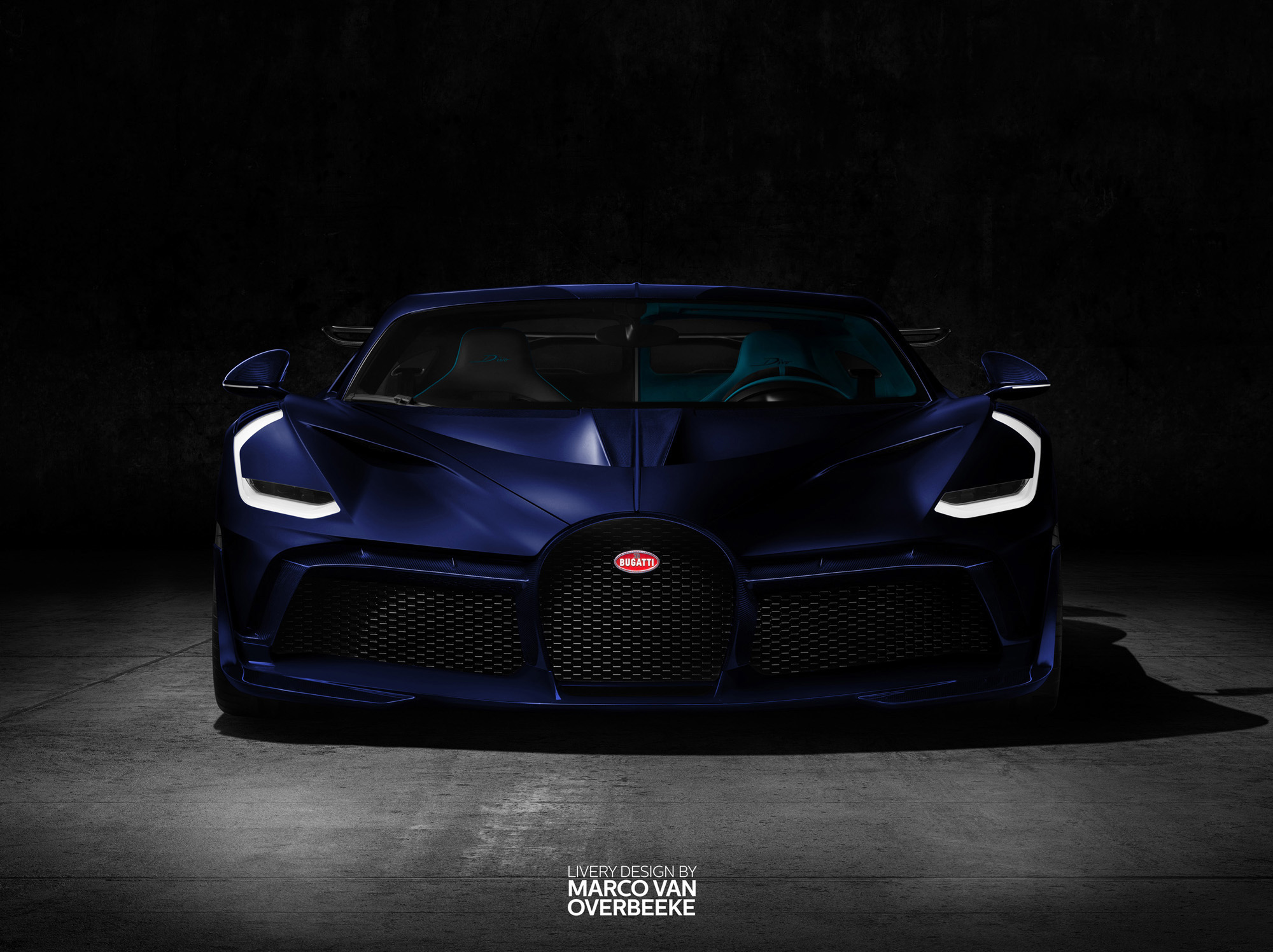 Blue Bugatti Wallpapers