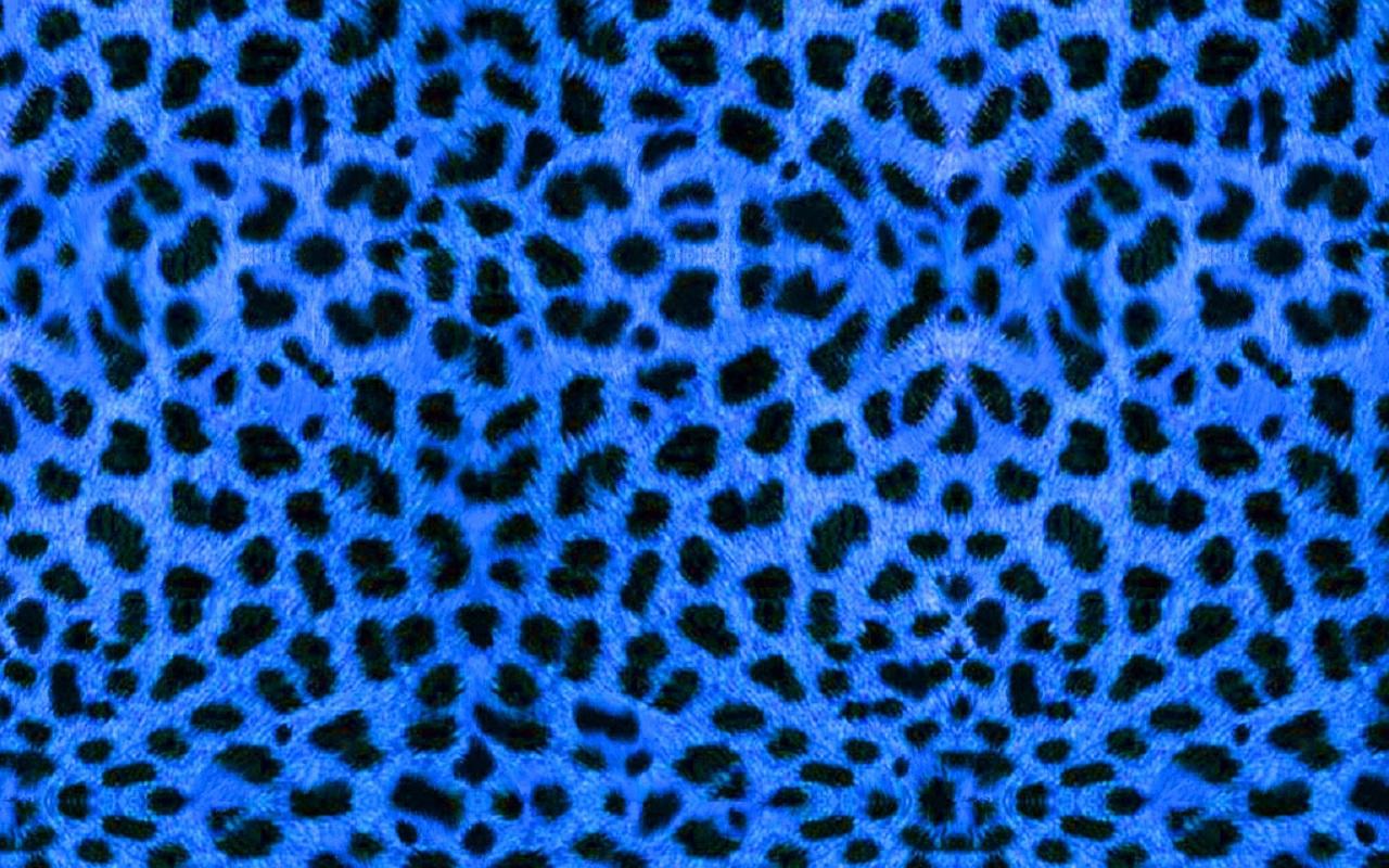 Blue Cheetah Print Wallpapers