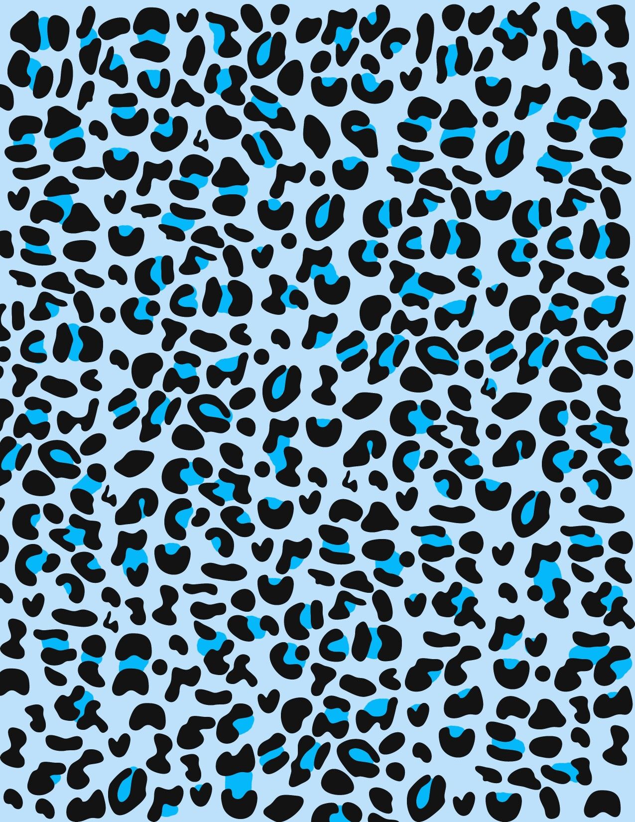 Blue Cheetah Print Wallpapers