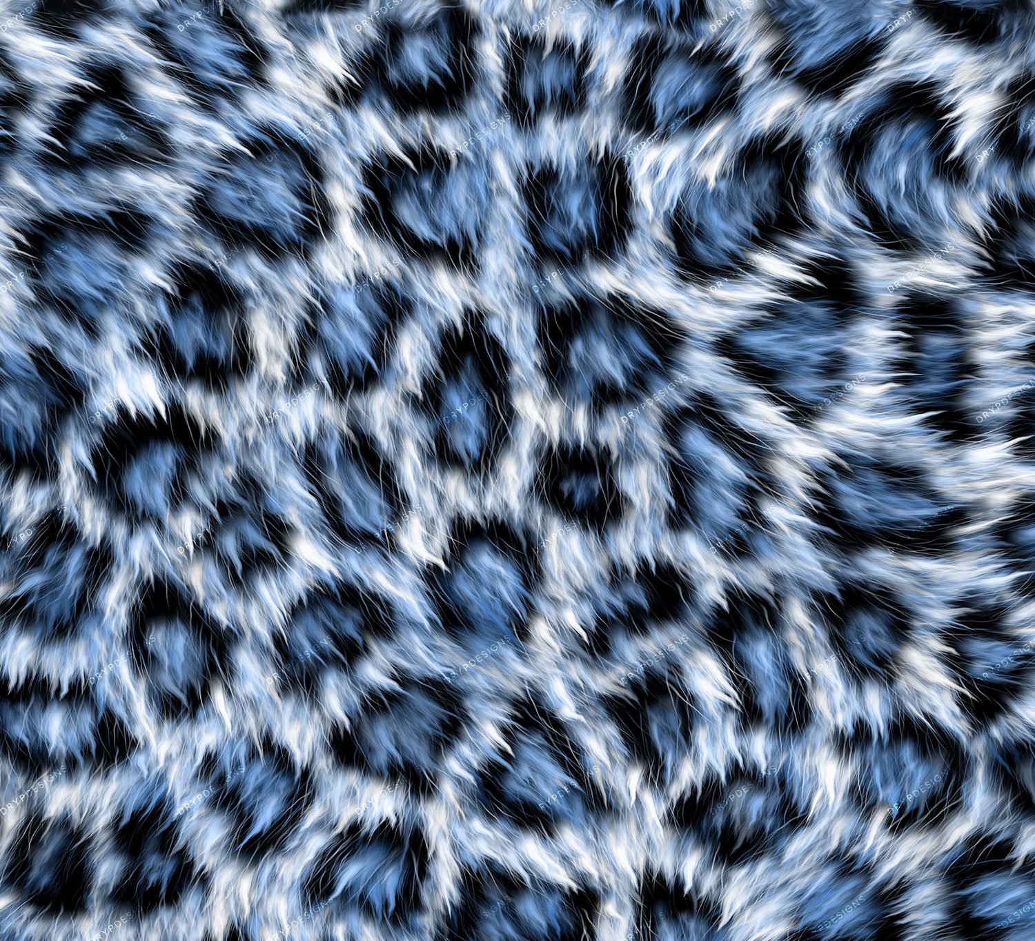 Blue Cheetah Print Wallpapers