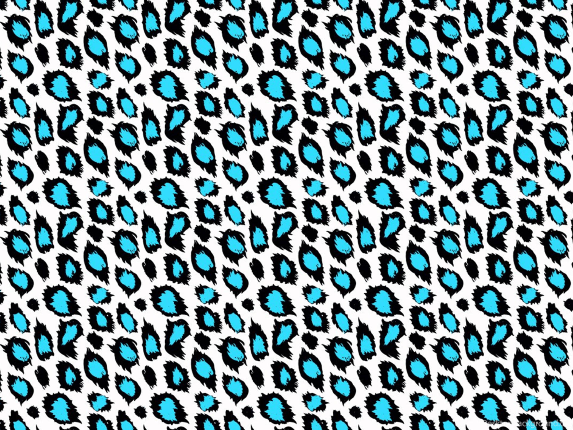 Blue Cheetah Print Wallpapers