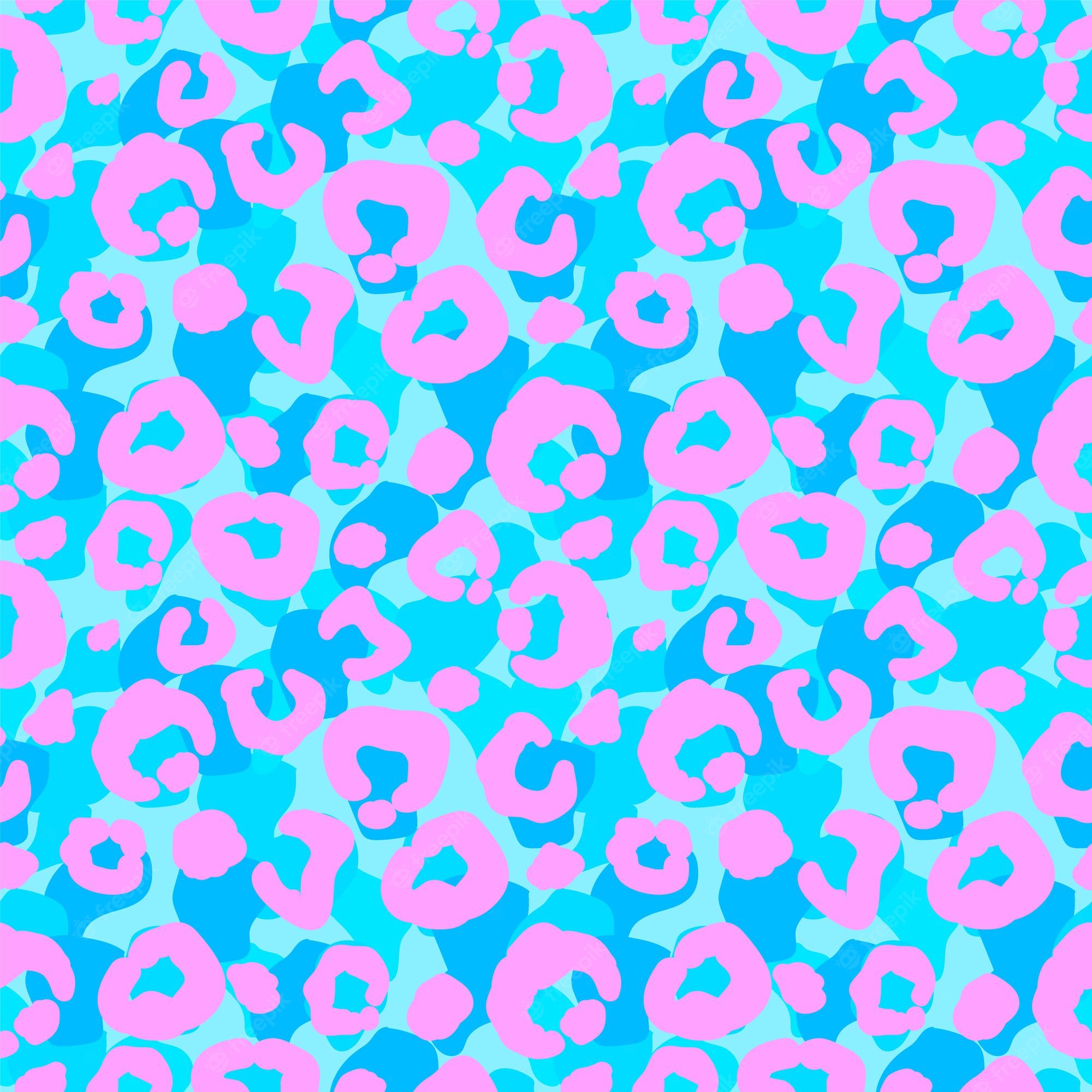 Blue Cheetah Print Wallpapers