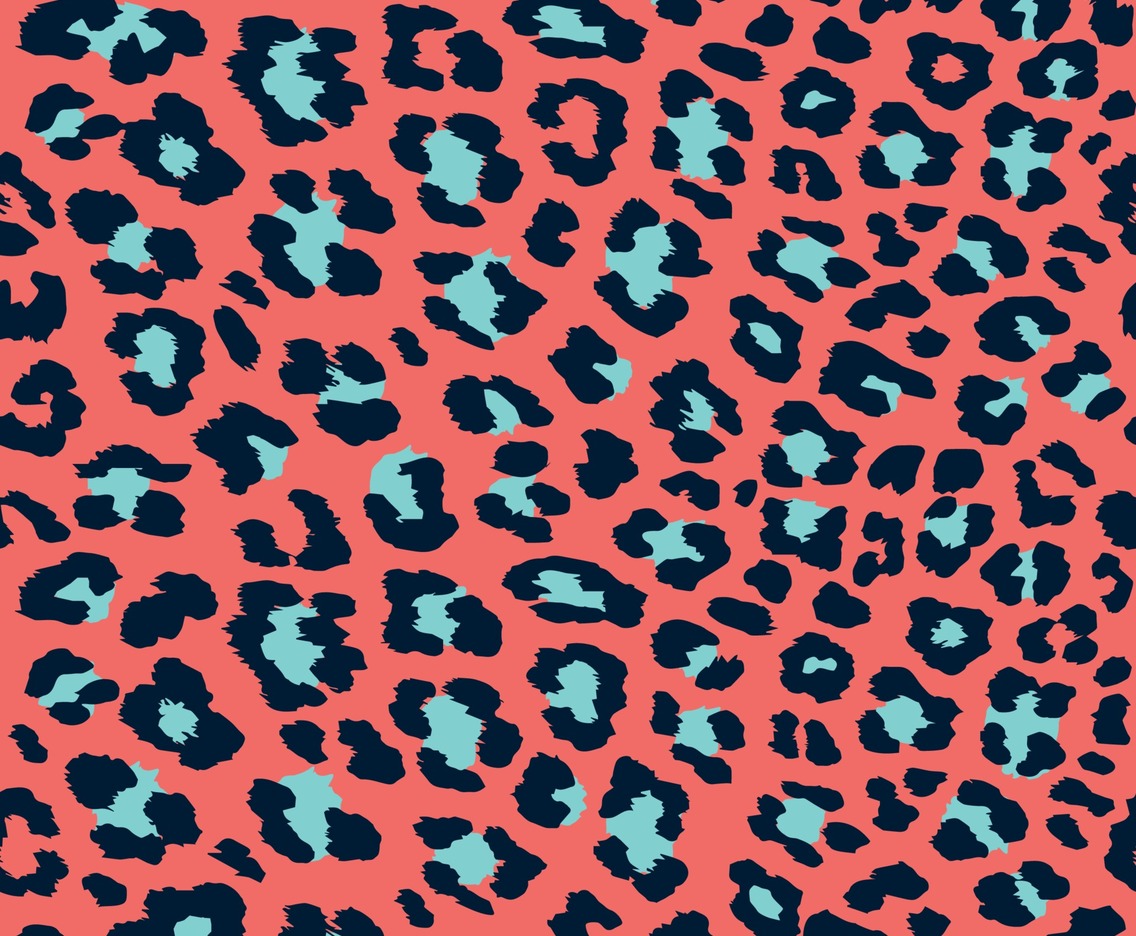 Blue Cheetah Print Wallpapers