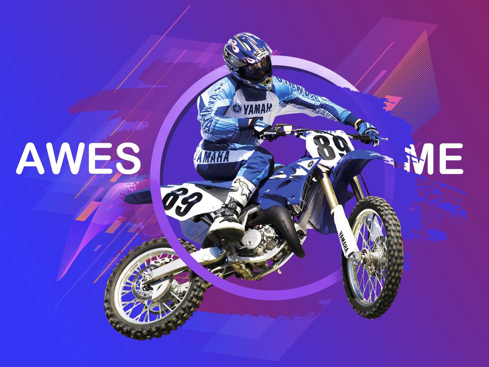 Blue Dirt Bike Wallpapers