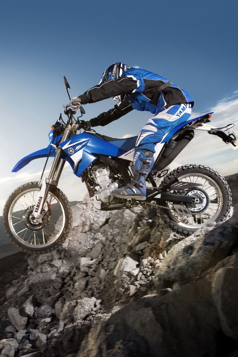 Blue Dirt Bike Wallpapers