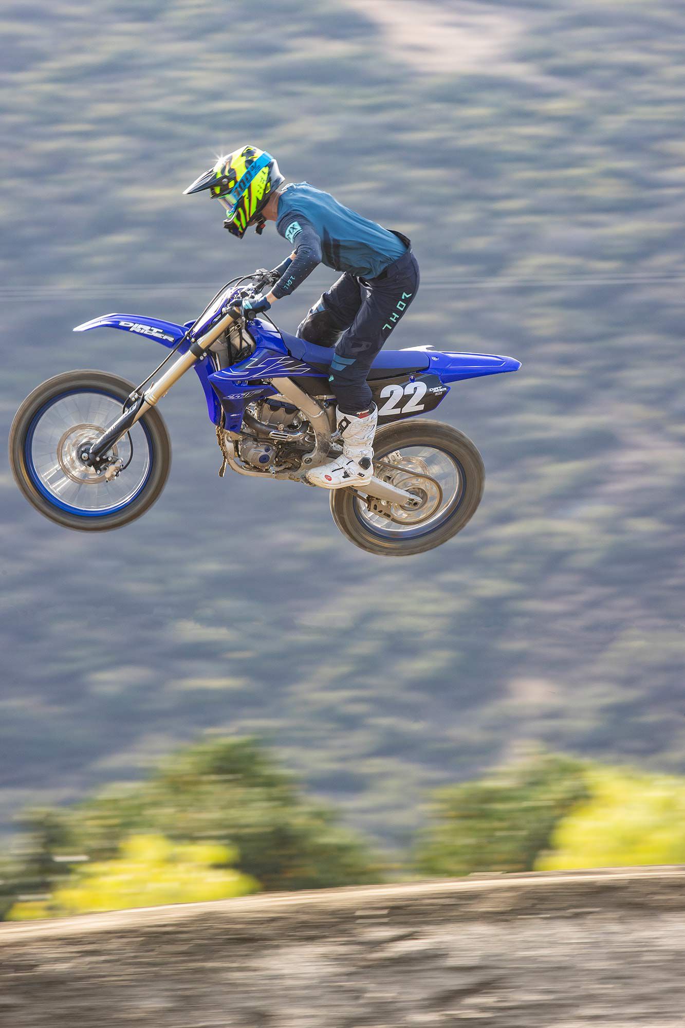 Blue Dirt Bike Wallpapers